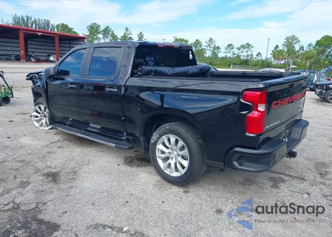 2023 Chevrolet Silverado 1500 2Wd Short Bed Custom z USA, uszkodzony, nr VIN 3GCPABEK6PG187526